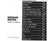 Nissan Micra K10 1982-1991 Service manual